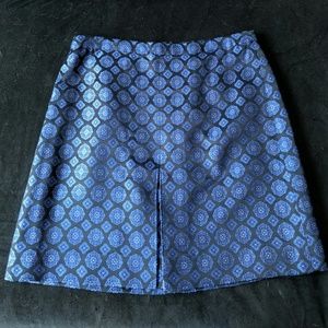 J Crew Medallion tie silk skirt, size 2